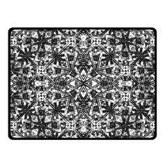 Modern Oriental Pattern Fleece Blanket (small) by dflcprints