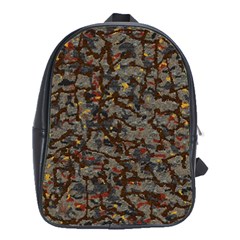 A Complex Maze Generated Pattern School Bags(large)  by Amaryn4rt