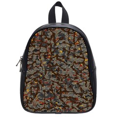 A Complex Maze Generated Pattern School Bags (small) 