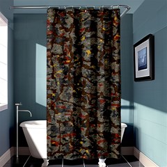 A Complex Maze Generated Pattern Shower Curtain 36  X 72  (stall)  by Amaryn4rt