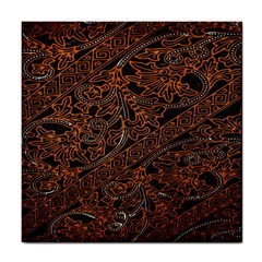 Art Traditional Indonesian Batik Pattern Tile Coasters by Amaryn4rt