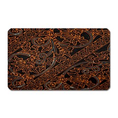 Art Traditional Indonesian Batik Pattern Magnet (rectangular)