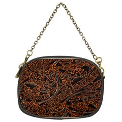 Art Traditional Indonesian Batik Pattern Chain Purses (one Side) 