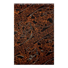 Art Traditional Indonesian Batik Pattern Shower Curtain 48  X 72  (small)  by Amaryn4rt