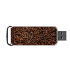 Art Traditional Indonesian Batik Pattern Portable Usb Flash (two Sides)