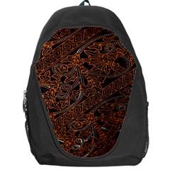 Art Traditional Indonesian Batik Pattern Backpack Bag