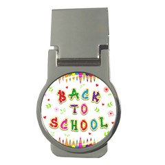 Back To School Money Clips (round)  by Amaryn4rt