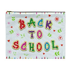 Back To School Cosmetic Bag (xl) by Amaryn4rt