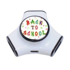 Back To School 3-port Usb Hub by Amaryn4rt