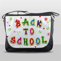 Back To School Messenger Bags by Amaryn4rt