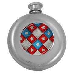 Atar Color Round Hip Flask (5 Oz)