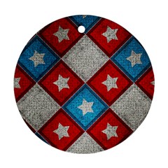 Atar Color Round Ornament (two Sides) by Amaryn4rt