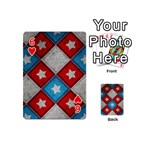 Atar Color Playing Cards 54 (Mini)  Front - Heart6