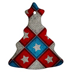 Atar Color Christmas Tree Ornament (two Sides) by Amaryn4rt