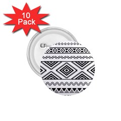 Aztec Pattern 1 75  Buttons (10 Pack) by Amaryn4rt