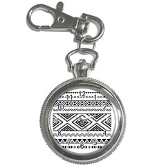 Aztec Pattern Key Chain Watches by Amaryn4rt