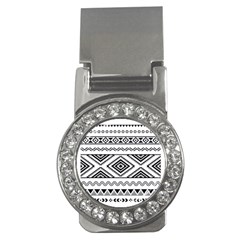 Aztec Pattern Money Clips (cz)  by Amaryn4rt