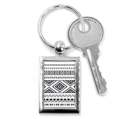 Aztec Pattern Key Chains (rectangle)  by Amaryn4rt