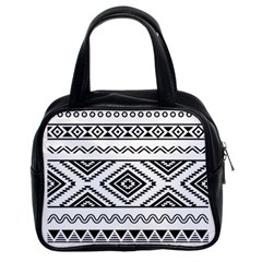 Aztec Pattern Classic Handbags (2 Sides)