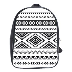 Aztec Pattern School Bags(large) 