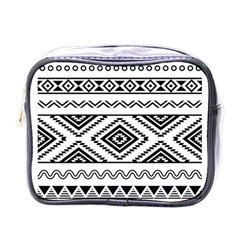 Aztec Pattern Mini Toiletries Bags by Amaryn4rt