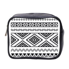 Aztec Pattern Mini Toiletries Bag 2-side