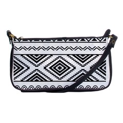 Aztec Pattern Shoulder Clutch Bags