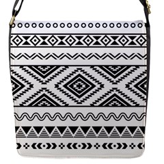 Aztec Pattern Flap Messenger Bag (s) by Amaryn4rt