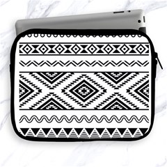 Aztec Pattern Apple Ipad 2/3/4 Zipper Cases by Amaryn4rt