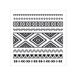 Aztec Pattern Small Satin Scarf (square)