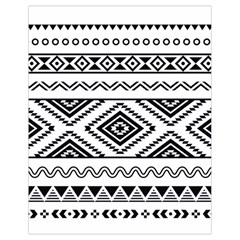 Aztec Pattern Drawstring Bag (small) by Amaryn4rt