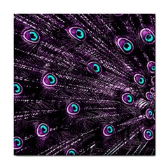 Bird Color Purple Passion Peacock Beautiful Tile Coasters by Amaryn4rt