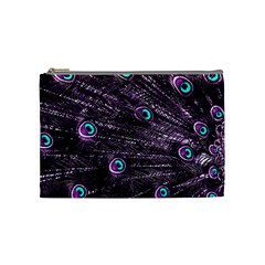 Bird Color Purple Passion Peacock Beautiful Cosmetic Bag (medium)  by Amaryn4rt