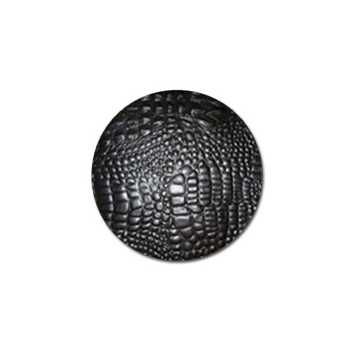 Black Alligator Leather Golf Ball Marker (10 pack)