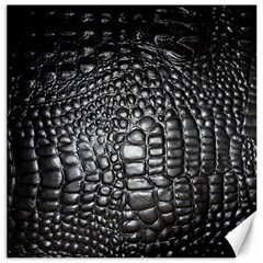 Black Alligator Leather Canvas 16  X 16  