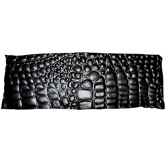 Black Alligator Leather Body Pillow Case (dakimakura) by Amaryn4rt