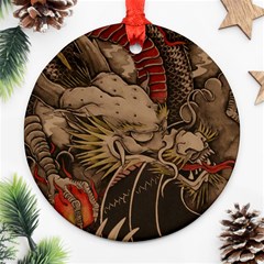 Chinese Dragon Ornament (round)