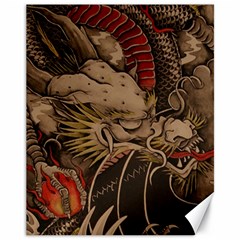 Chinese Dragon Canvas 11  X 14   by Amaryn4rt