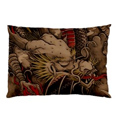 Chinese Dragon Pillow Case (two Sides) by Amaryn4rt