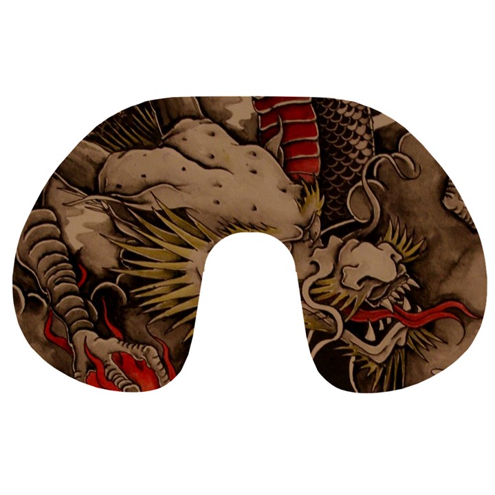 Chinese Dragon Travel Neck Pillows