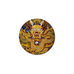 Chinese Dragon Pattern Golf Ball Marker (10 Pack) by Amaryn4rt