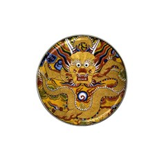 Chinese Dragon Pattern Hat Clip Ball Marker by Amaryn4rt