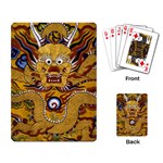 Chinese Dragon Pattern Playing Card Back