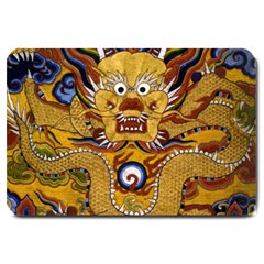 Chinese Dragon Pattern Large Doormat 