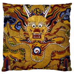 Chinese Dragon Pattern Standard Flano Cushion Case (two Sides) by Amaryn4rt