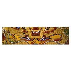 Chinese Dragon Pattern Satin Scarf (oblong) by Amaryn4rt