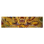 Chinese Dragon Pattern Satin Scarf (Oblong) Front