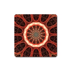 Circle Pattern Square Magnet