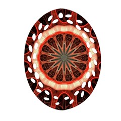 Circle Pattern Ornament (oval Filigree)