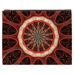 Circle Pattern Cosmetic Bag (xxxl)  by Amaryn4rt